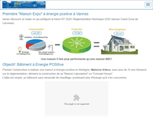 Tablet Screenshot of maison-bepos.com